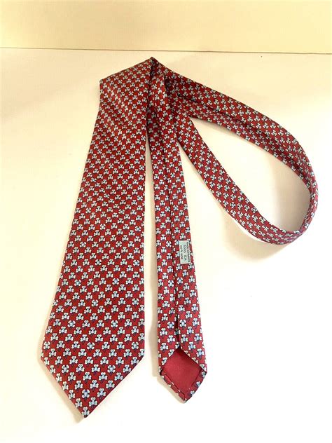 hermes shamrocks tie|hermes tie men.